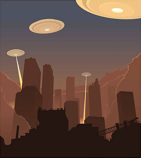 Alien Invasion Illustrations Royalty Free Vector Graphics And Clip Art