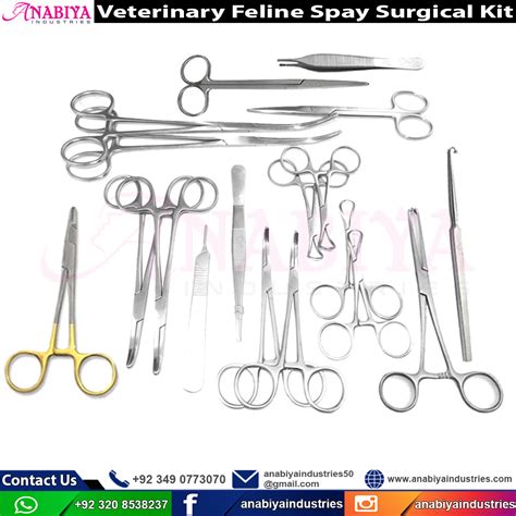 44 Instruments Suture Set Kit Surgical Veterinary Anabiya Industries