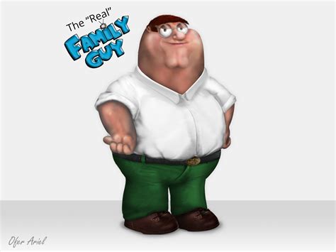 The real Peter Griffin - Family Guy by Ofer Ariel on Dribbble