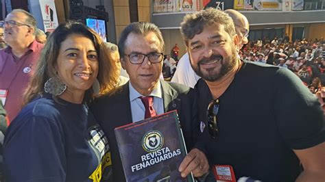 Fenaguardas Participa De Evento Sindical Em S O Paulo E Conversa