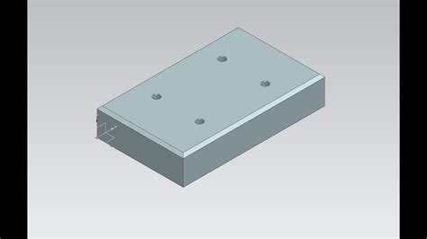 Cad Tutorial Druckluftmotor In Siemens Nx Grundplatte Youtube