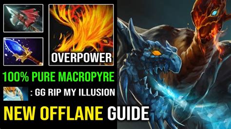 NEW Jakiro Offlane Guide 100 Pure Scepter Macropyre Unlimited