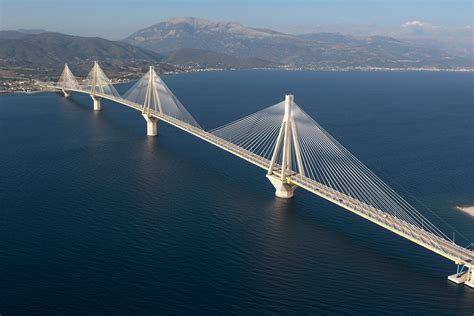 Charilaos Trikoupis Rio Antirrio Bridge Titan Greece