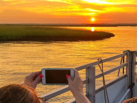 Chincoteague Crucero En Barco Al Atardecer Por La Isla De Assateague