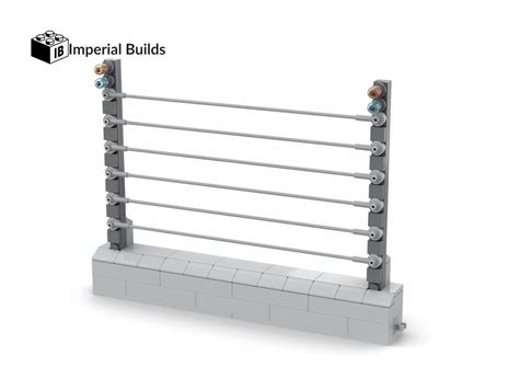 Lego Moc Jurassic Park T Rex Paddock Fence By Imperial Builds