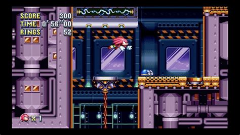 Sonic Mania Flying Battery Zone Act 2 Knuckles [1080 Hd] Youtube