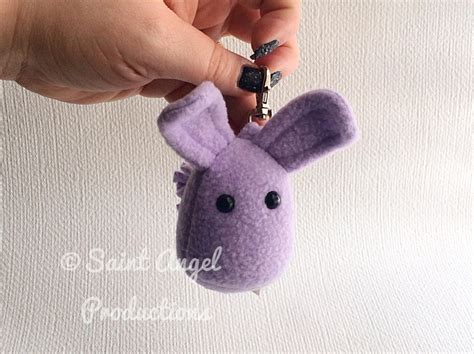 Stuffed Purple Bunny Plush Keychain by Saint-Angel on DeviantArt