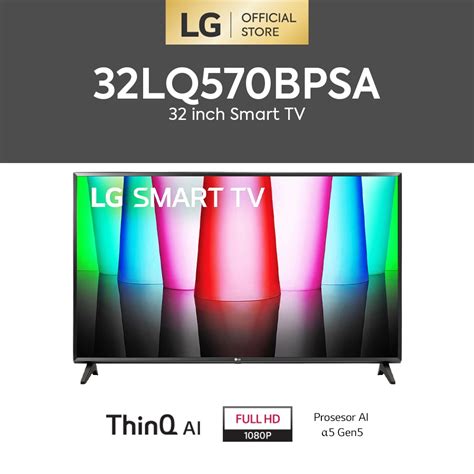 Jual LG LQ57 32 Inch Smart TV 32LQ570BPSA 2022 Model Shopee Indonesia