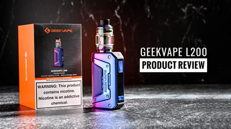 Geekvape L200 [2023 Product Review] - Black Note