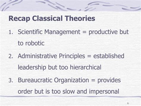 Ppt Classical Management Theories Powerpoint Presentation Free