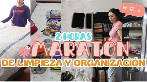 Horas De Limpieza Depuraci N Y Organizaci N Marat N Motivation