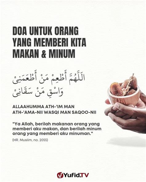 Muslim Or Id On Twitter RT Yufid DOA UNTUK ORANG YANG MEMBERI KITA