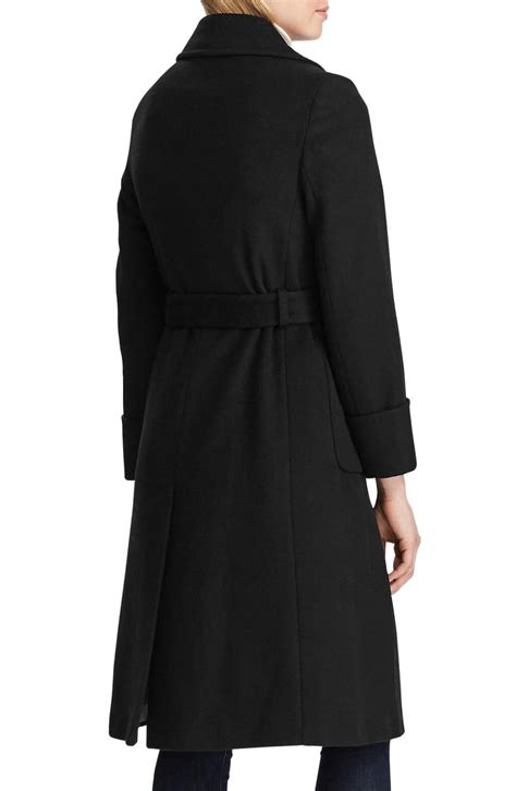 Lauren Ralph Lauren Wool Blend Wrap Coat Nordstrom