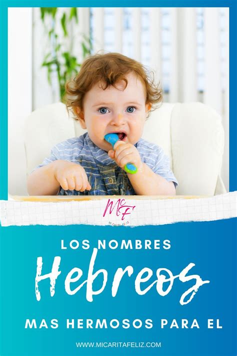 Una recopilación de preciosos nombres de origen hebreo para niños