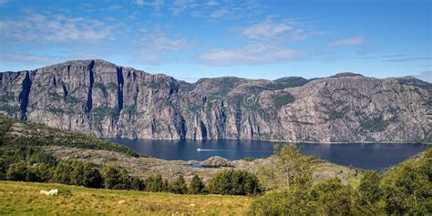 Norway Mountains and Fjords in North of Norway Stock Image - Image of ...