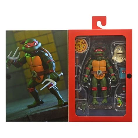 Tortues Ninja Cartoon Figurine Ultimate Raphael Vhs Cm