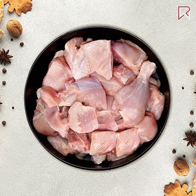 Halal Chicken Curry Cut with Liver Gizzard 1Kg - Halal Foods