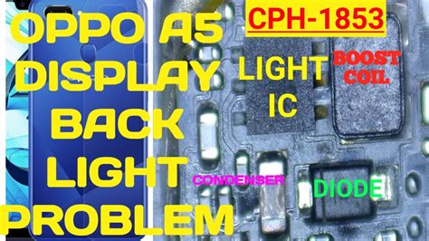 Oppo A5 Display Back Light Solution Youtube