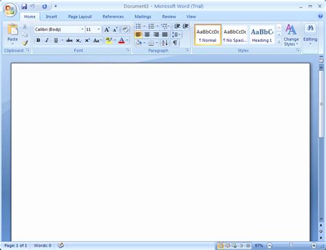 Blank Word Document Free Example Document Template