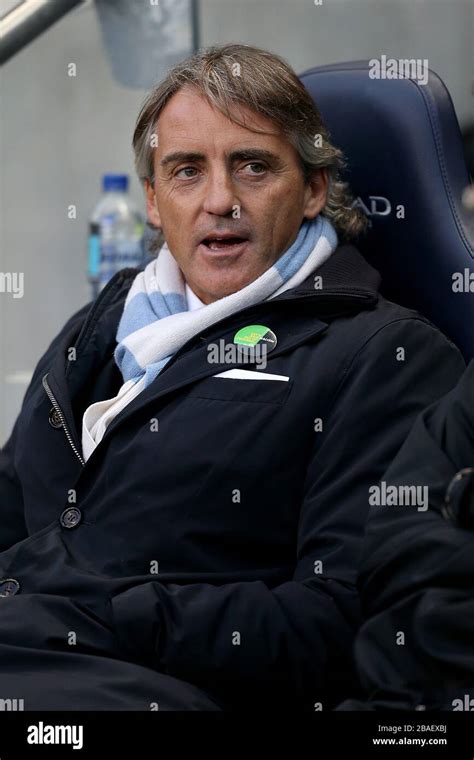 Roberto Mancini, Manchester City manager Stock Photo - Alamy