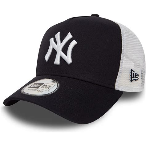 Gorra Trucker Azul Marino Clean A Frame 2 De New York Yankees Mlb De