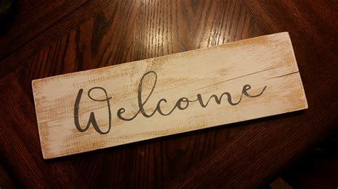 Welcome Sign – Charming Designs Co