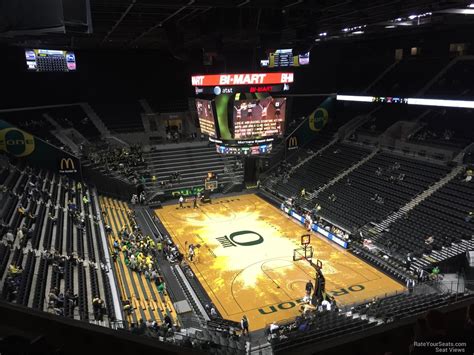 Section 208 At Matthew Knight Arena