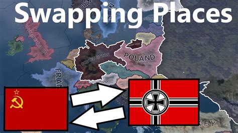 What If Germany And Ussr Swapped Places Hoi Timelapse Youtube