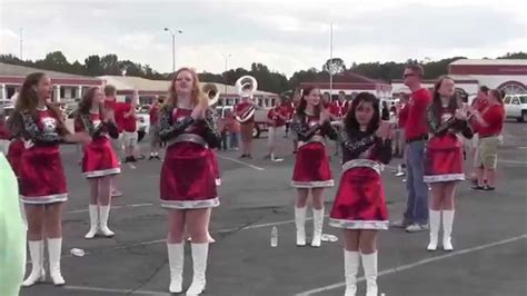 Boaz High School Homecoming Pep Rally Downtown 2014 Youtube