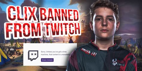 Fortnite Pro Clix Banned On Twitch For Streaming With Banned Friend