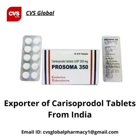 Prosoma Carisoprodol Mg Tablets At Rs Pack Pain Killers And