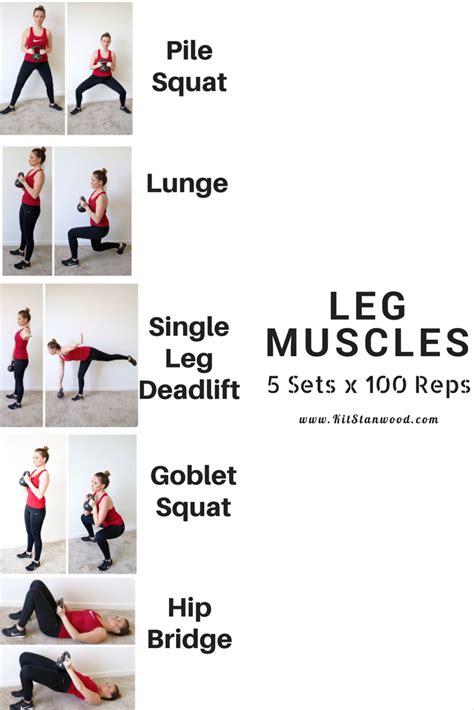 leg muscles workout with kettlebell | Kettlebell workout, Kettlebell ...