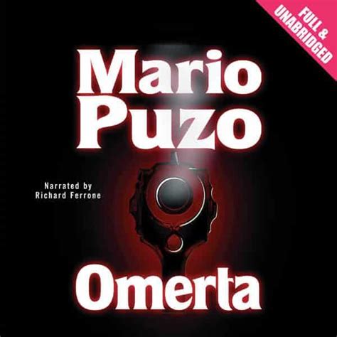 Omerta Audiobook By Mario Puzo The Godfather 04 Audio Books The Godfather Screenwriting