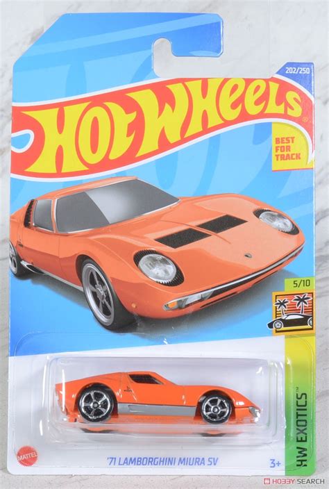 Hot Wheels Basic Cars Lamborghini Miura Sv Toy Package