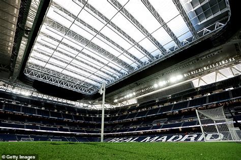 Introducing the Newly Renovated Bernabeu: Roof Closed for Man City Showdown in Real Madrid's ...