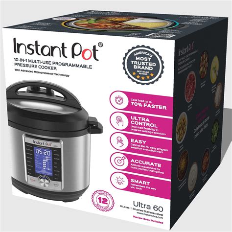 B06y1mp2py Instant Pot Instant Pot Ultra 6 Qt 10 In 1 Multi Use