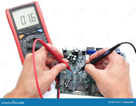 Testing Circuits With Multimeter