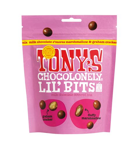 Tony S Chocolonely Milk Chocolate S Mores Mix Lil Bits Pouch Tony S