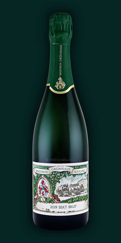 Maximin Grünhaus Riesling Sekt brut 2019 21 90 Weinquelle Lühmann