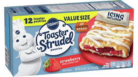 Pillsbury™ Strawberry Toaster Strudel™ 12 Ct