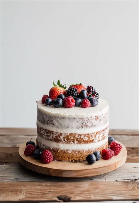 Naked Cake Recipe Recipe Naked Cake Naked Cake Recipe Cake Recipes