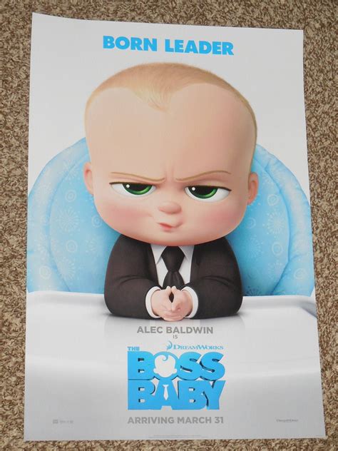 Boss Baby 13.5x20 Inch Movie POSTER - Etsy