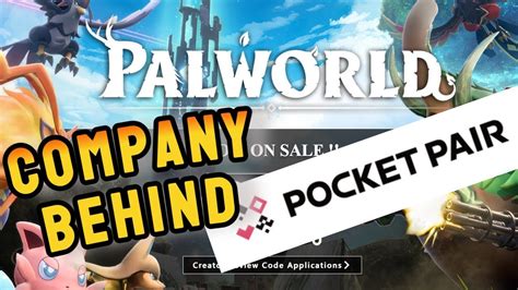 PALWORLD Company Behind The New Mega Hit Pocket Pair CEO But Also