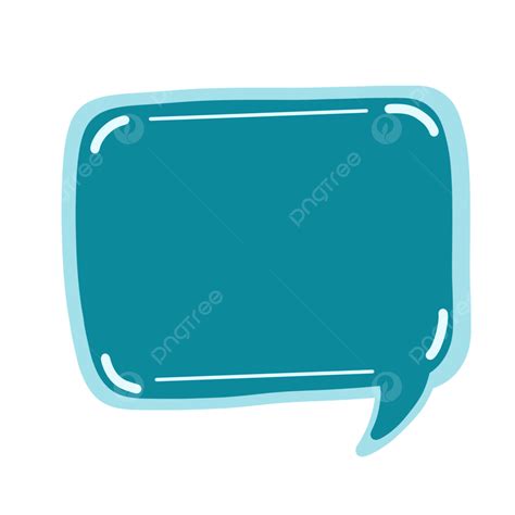 Blue Square Clipart Png Images Blue Square Dialog Png Square Dialog