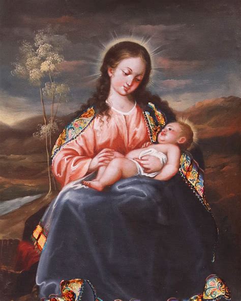 VIRGEN Y NIÑO JESÚS David Chávez Galdos