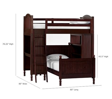 Catalina Bunk System And Twin Bed Set Pottery Barn Kids