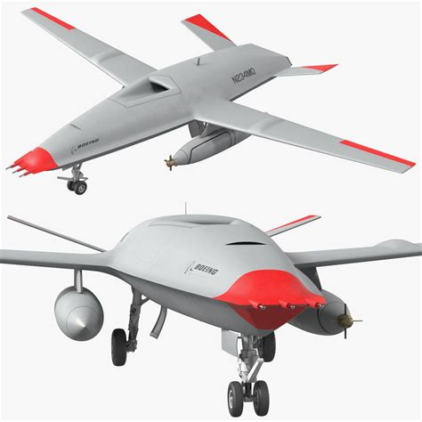 Boeing MQ25 Stingray Aerial Refueling Drone 3D Model $99 - .3ds .blend ...