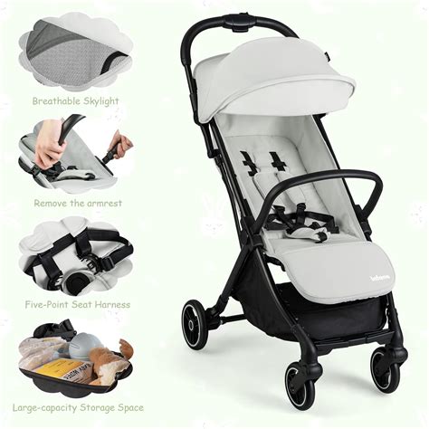 INFANS Lightweight Baby Stroller Review - Tiny Traveling Tots