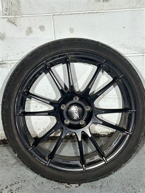 Genuine Oz Racing Ultraleggera Black Alloys Wheels With Tyres Ebay