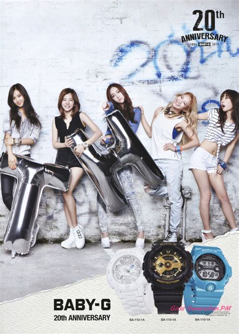 Baby G 20th Anniversary Adverts SNSD Pics